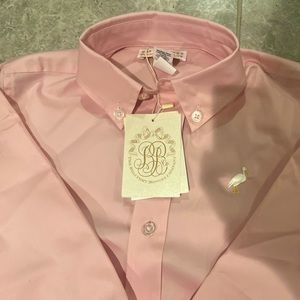 Boys size 5, Beaufort Bonnet Dean’s List dress shirt, pink, NEW WITH TAGS